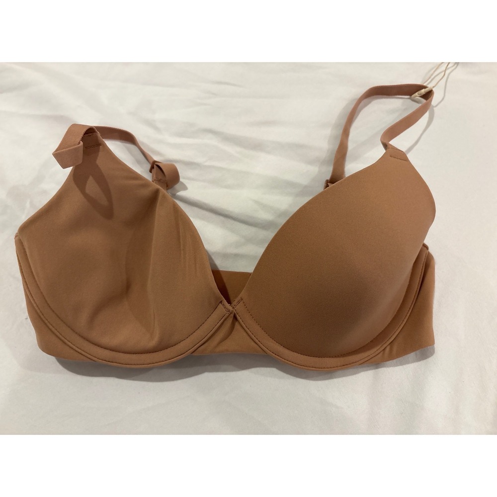 SKIMS Fits Everybody T-Shirt Bra Sienna Brown Underwire BR-UWR-2294 30B NWT